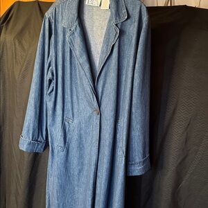 Casual Blue Denim Jacket (Bedford, XLP)
